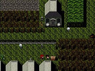 harem in another world hentai game ep 3 farmer's daughter plays with furry and horsecock dildo