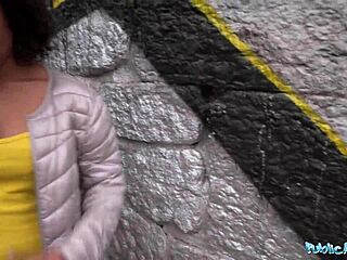 Public Agent game leads to hardcore outdoor banging