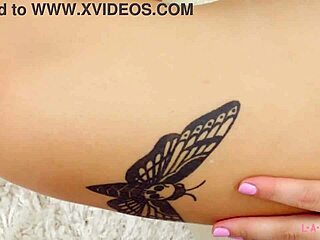 Sweet petite blonde reveals stunning figure on sofa during casting?