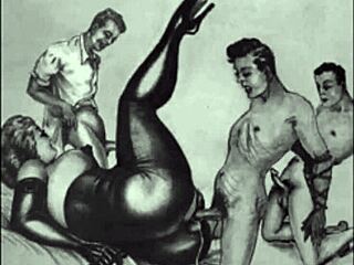 Discovering Vintage Erotic Drawings from Antique Anime and Hentai Cartoons