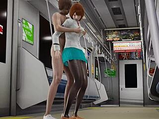 Boku No Hero Ochako Gets Fucked in Metro Full Scene Video