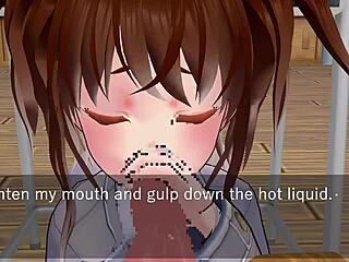 karin, do you love sucking under the desk in your school blazer?