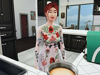 free - mature woman finds stepson jerking, joins for curvy sex help