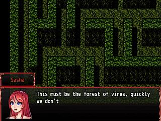 harem in another world hentai game ep 3 farmer's daughter plays with furry and horsecock dildo