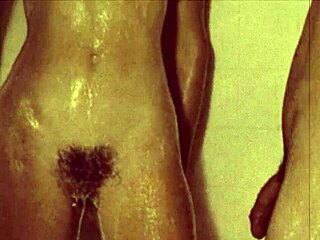 Damn! Vintage step sister fantasy comes alive with hairy retro action