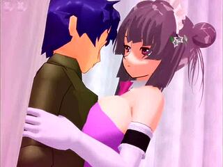 These Girl B Hero scenes are hot with Lucy