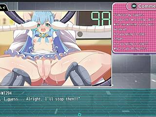 in the magical world of otometia, a girl gets bound and toyed with.