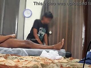 A detailed happy ending massage turns into gay action