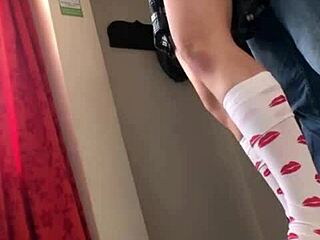 Busty petite 18+ with cute body is fingered until female orgasm and gets that pussy wet