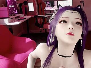 क्यूट एशियन बेब बड़ा लंड लेती 3डी पीओवी में देखना चाहते हो