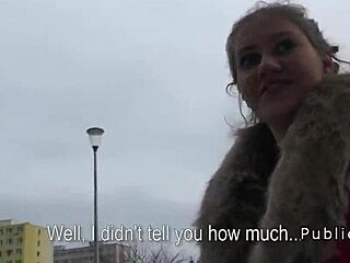 look at this Euro couple banging hard in public!