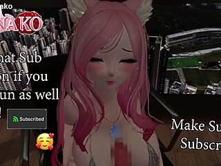 Teasing You With Giant Cat Girl Tits For Sexy Titty Fuck!