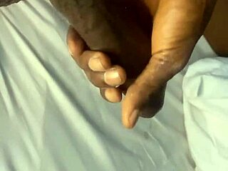 Jerking Off To Ebony Girlfriend Body