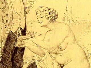 Vintage Erotic Drawings Showcase Retro Anime Style