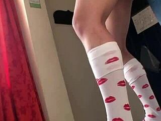 Busty petite 18+ with cute body is fingered until female orgasm and gets that pussy wet