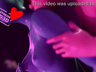 Fortnite porn with Linx and Joey in lesbian hentai 3D action.