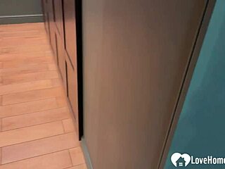 passionate doggy style fucking in the bedroom with milf