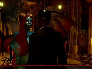 Dangerous pact with a monster in wild 3D hentai action, can't believe this happened! 😱