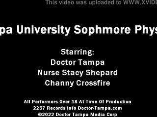 Oh no, channy crossfire back for that humiliating sophomore gyno exam!