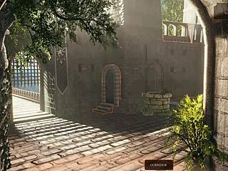 Curvy girl takes me to castle view, I get excited and fuck her