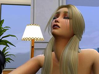 Curious Colleagues Explore Bodies and Have First-Time Sex in 3D