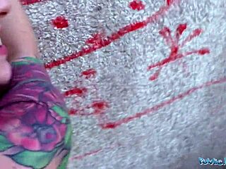 Public Agent Delivers Creampie Climax to Stunning Anna De Ville!