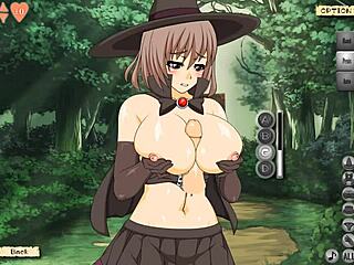 Witch Girl English Version Titfuck in Bonus Scene by Koooonsoft.