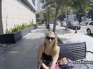 barista spreading wide for cock and money 😏