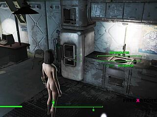 Fallout 4 Gay Sex Scene With Blowjob And Nude Girl In 3D Porn