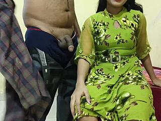 Desi girl caught watching sexy clips, then stepbrother steps in to pound her hard. What’s next for her tight holes?