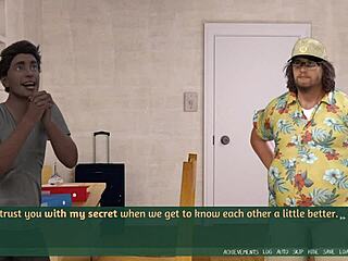 curvy teen meets hot girls in pleasure thieves 3d game