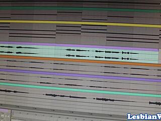 want to see this teen scissoring a milf?