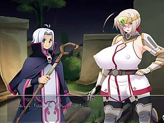 Horny Heroine Ingrid Ep 2 Plays with Huge Tits