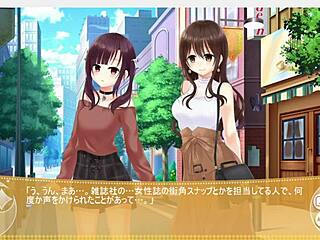 Magical Exhibitionist Girl Christhea Flashes In This Anime Game, Part 5 Of Her Humiliating Adventures.