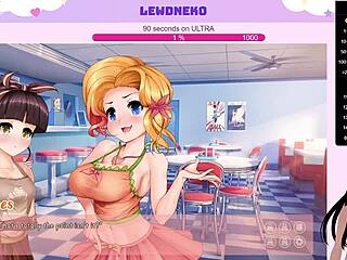 Vtuber Lewdneko plays naughty in Order Us game