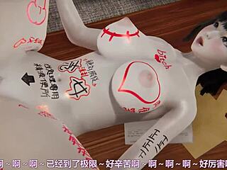 another horny babe gets creampie in wild 3d hentai action