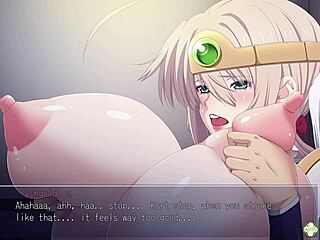 Horny Heroine Ingrid Ep 2 Plays with Huge Tits