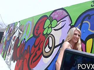 Teen Chrissy Saunders Endures Rough POV Fucking And Oral