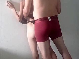 Rica Follada with a Stranger Woman Bent Over in Doggy Style.