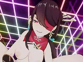 beidou unmasked bitch rides with raw power