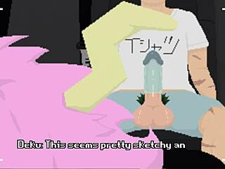 Mina Goes Wild in Car Sex With Shoestrang on Monster Cock!