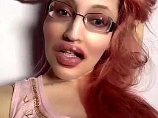 Goddess in glasses gives jerk off instructions for financial domination