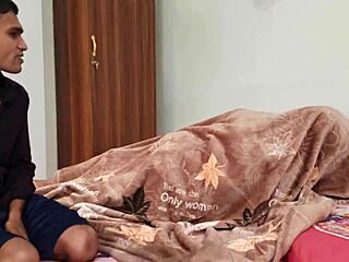 Teeny loves to suck in this fucked threesome with a girl and two boys