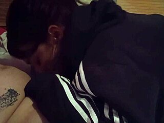 Wow! Found this slut sucking monster cock!