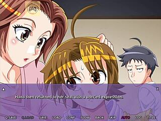 Man, my wife wants to bang the neighbor, playing indecent wife Hana in NTR game part 1