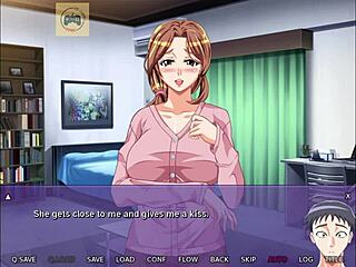 Man, my wife wants to bang the neighbor, playing indecent wife Hana in NTR game part 1