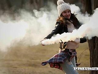 Private com - horny babe alissa bounty rides cock like reverse cowgirl 😏