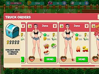 Nutaku Booty Farm hentai game gets wild in part 14! So hot 🔥