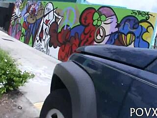 Teen Chrissy Saunders Endures Rough POV Fucking And Oral