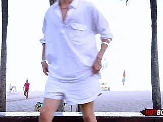 Hot Novinho Gets Bent Over For Blowjob